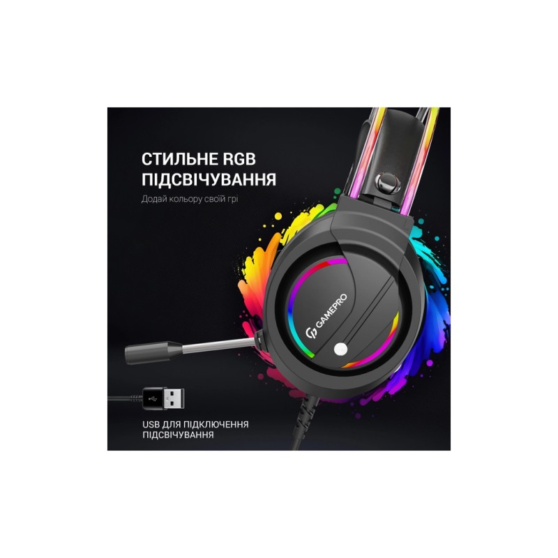 Наушники GamePro HS733 Black (HS733)