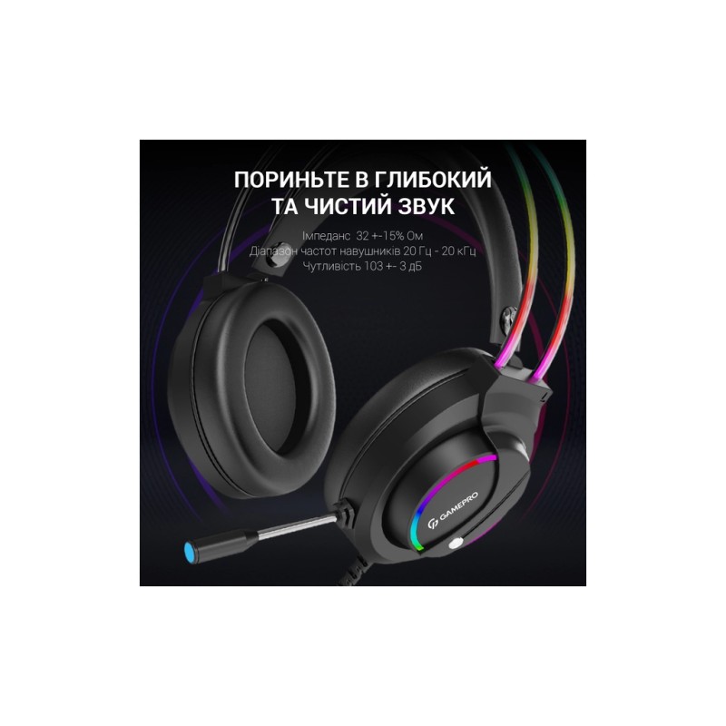 Наушники GamePro HS733 Black (HS733)