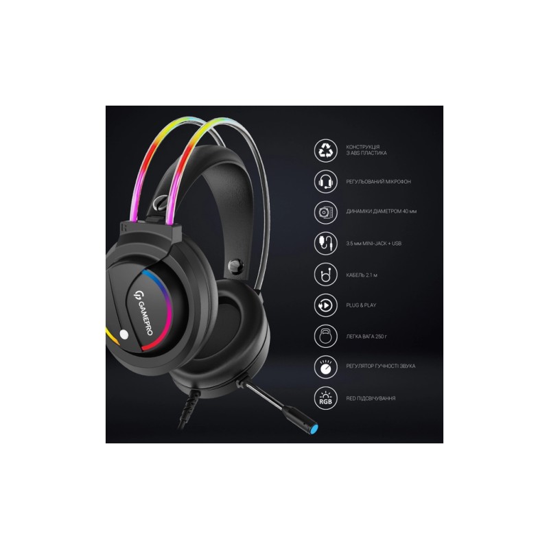 Наушники GamePro HS733 Black (HS733)