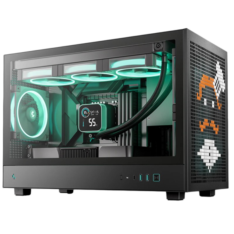 Корпус для ПК Deepcool CH260 Black (R-CH260-BKNGM0-G-1)