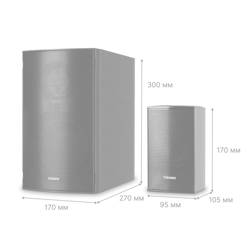 Акустическая система Gemix SB-140BT Black