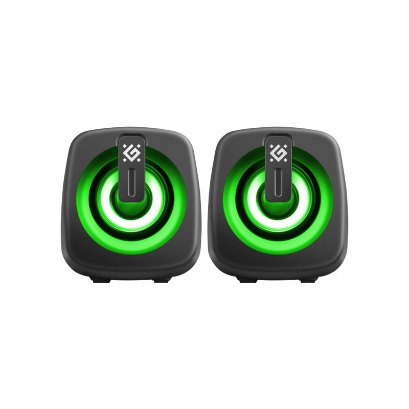 Акустическая система Defender J1 LED USB Black (65961)