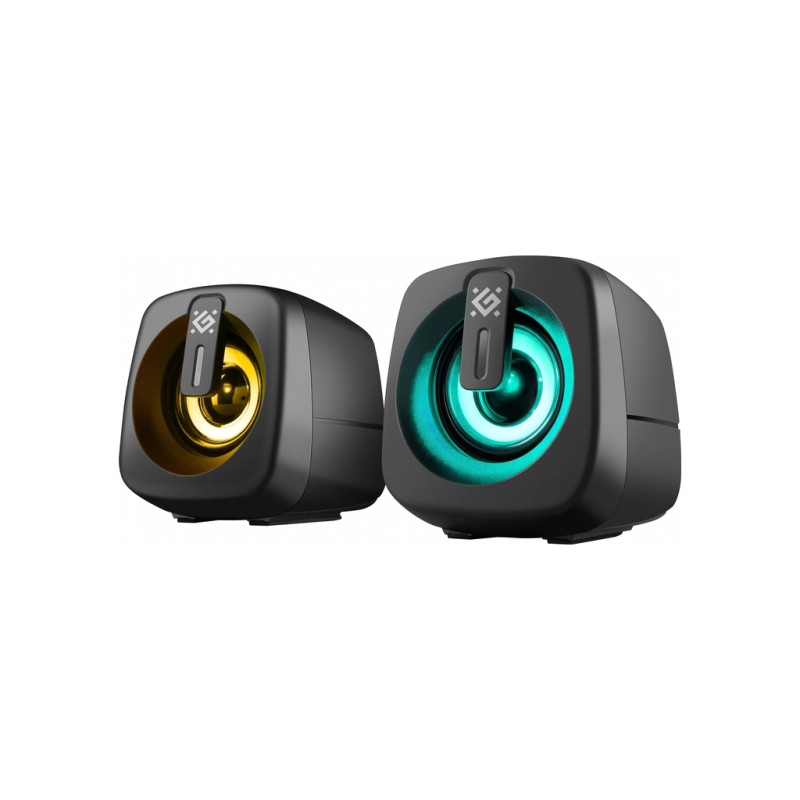 Акустическая система Defender J1 LED USB Black (65961)