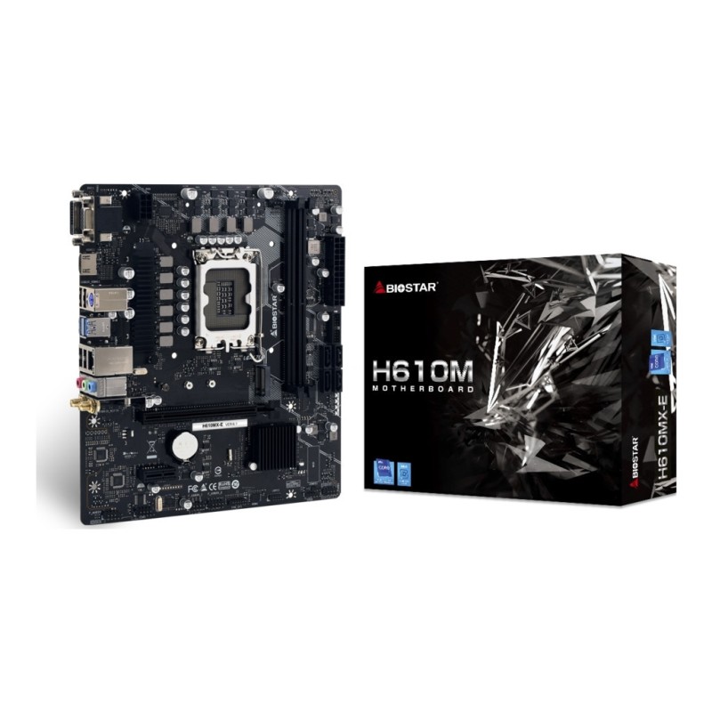 Материнская плата Biostar H610MX-E