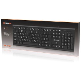 Клавіатура REAL-EL RK-507 USB Black (EL123100050)
