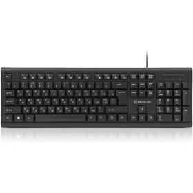 Клавиатура REAL-EL RK-507 USB Black (EL123100050)
