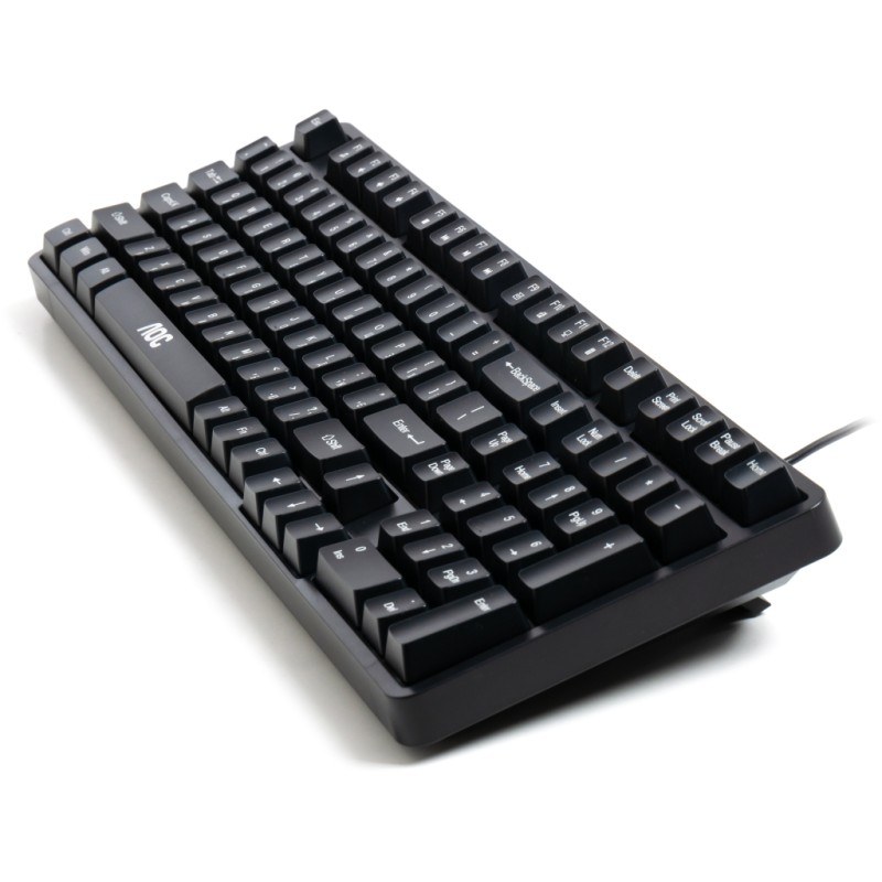 Клавіатура AOC GK116B LED USB UA Black (GK116B/97)