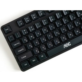 Клавіатура AOC GK116B LED USB UA Black (GK116B/97)