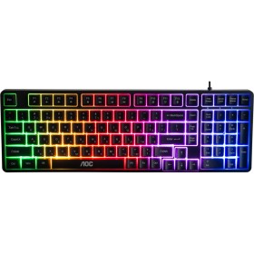 Клавиатура AOC GK116B LED USB UA Black (GK116B/97)