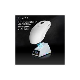 Мышка Ajazz AJ159 APEX Wireless/Bluetooth/USB White (AJM159-A-W)