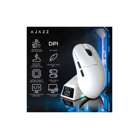 Мышка Ajazz AJ159 APEX Wireless/Bluetooth/USB White (AJM159-A-W)