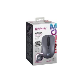 Мышка Defender Gassa MM-105 Wireless Silent Grey (52104)