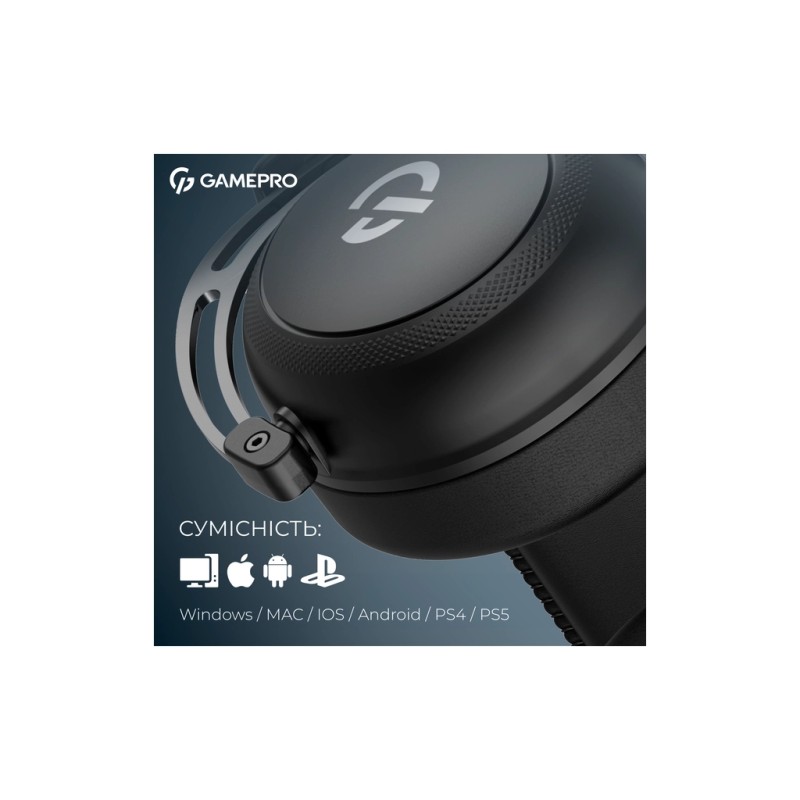 Наушники GamePro Asgard Skald Origin Black (HS850B)