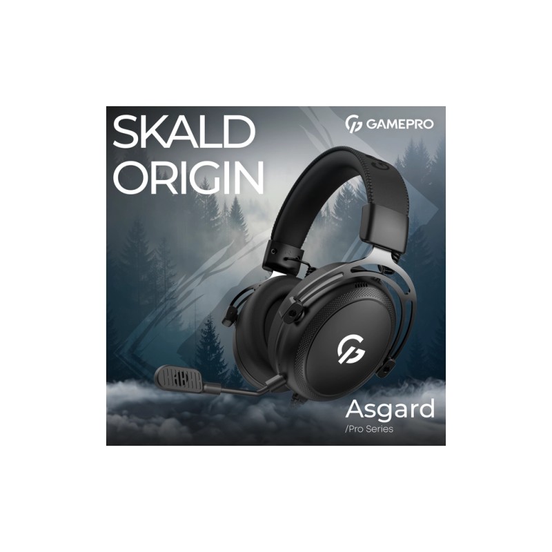 Наушники GamePro Asgard Skald Origin Black (HS850B)