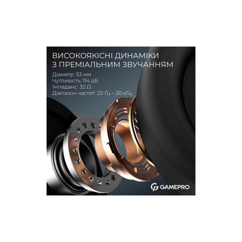 Наушники GamePro Asgard Skald Origin Black (HS850B)