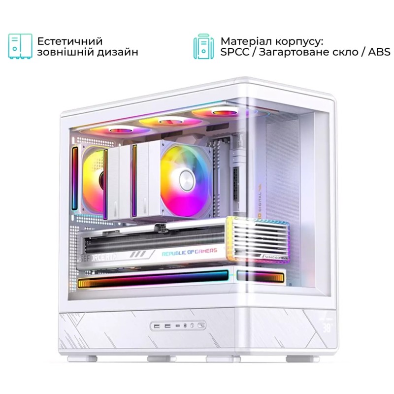 Корпус для ПК JONSBO D200 White