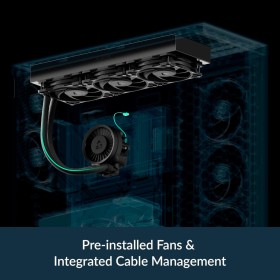 Система рідинного охолодження Arctic Liquid Freezer III Pro 360 (Black)