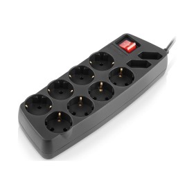 Сетевой фильтр питания REAL-EL RS-Protect 505, 1.8m, black (EL122300044)