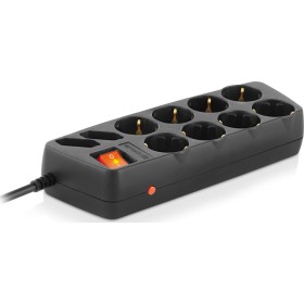 Сетевой фильтр питания REAL-EL RS-Protect 505, 5m, black (EL122300046)