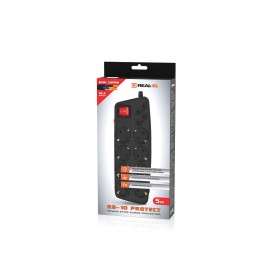 Сетевой фильтр питания REAL-EL RS-Protect 505, 5m, black (EL122300046)
