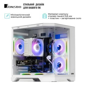 Корпус для ПК Qube CRYSTAL_GWNU3