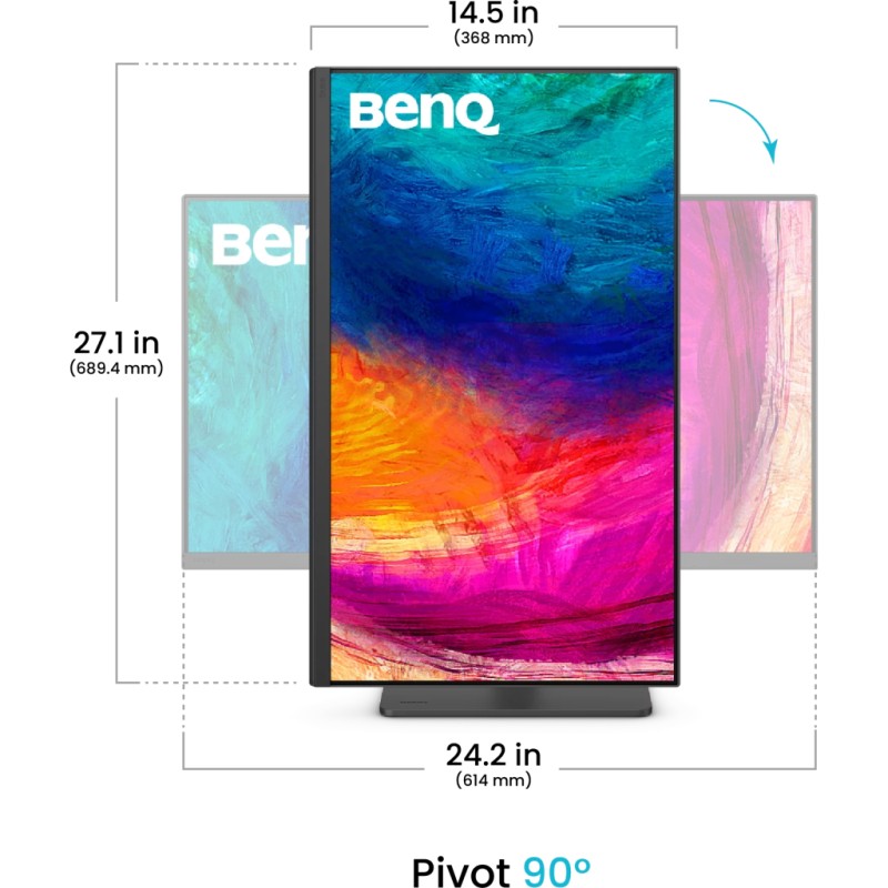 Монітор BenQ PD2706QN Grey