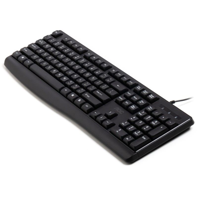 Клавиатура AOC KB120B USB UA Black (KB120B/97)