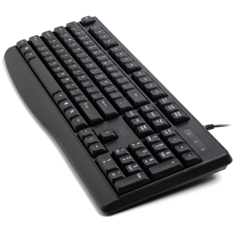 Клавиатура AOC KB120B USB UA Black (KB120B/97)