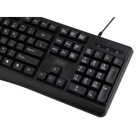 Клавиатура AOC KB120B USB UA Black (KB120B/97)