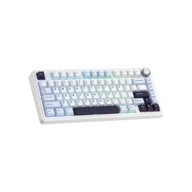 Клавіатура Aula F75 Pink Switch USB UA White (6978080504883)