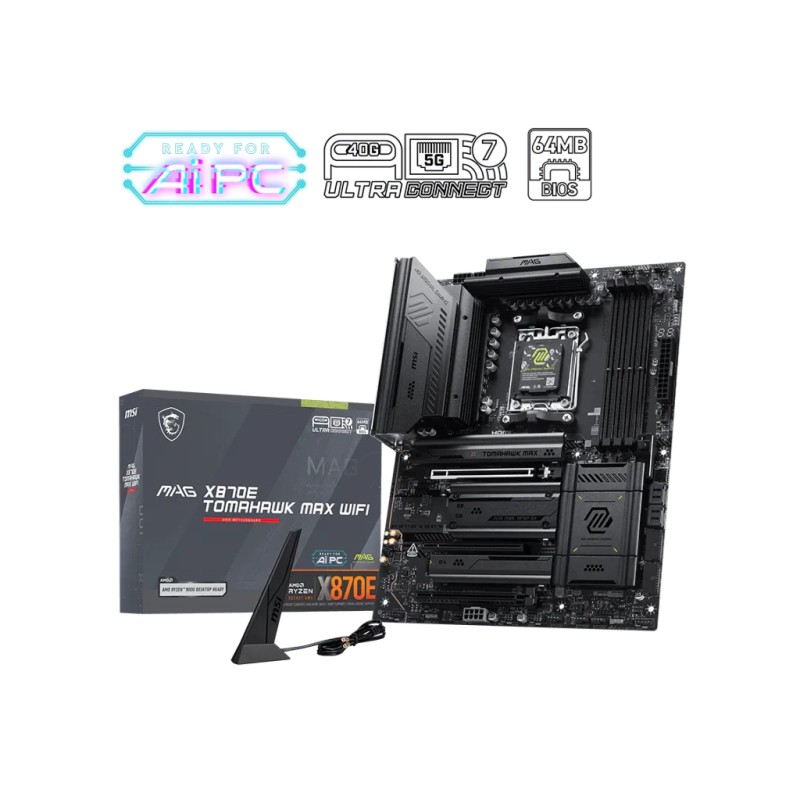 Материнська плата MSI MAG X870E TOMAHAWK MAX WIFI
