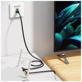 Патч-корд 15м, F/FTP cat 7 RJ-45 black Ugreen (U_11274)