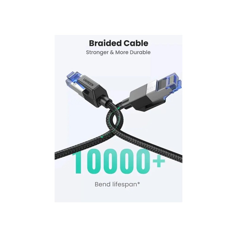 Патч-корд 5м, S/FTP cat 7 RJ-45 COPPER Ugreen (U_80433)