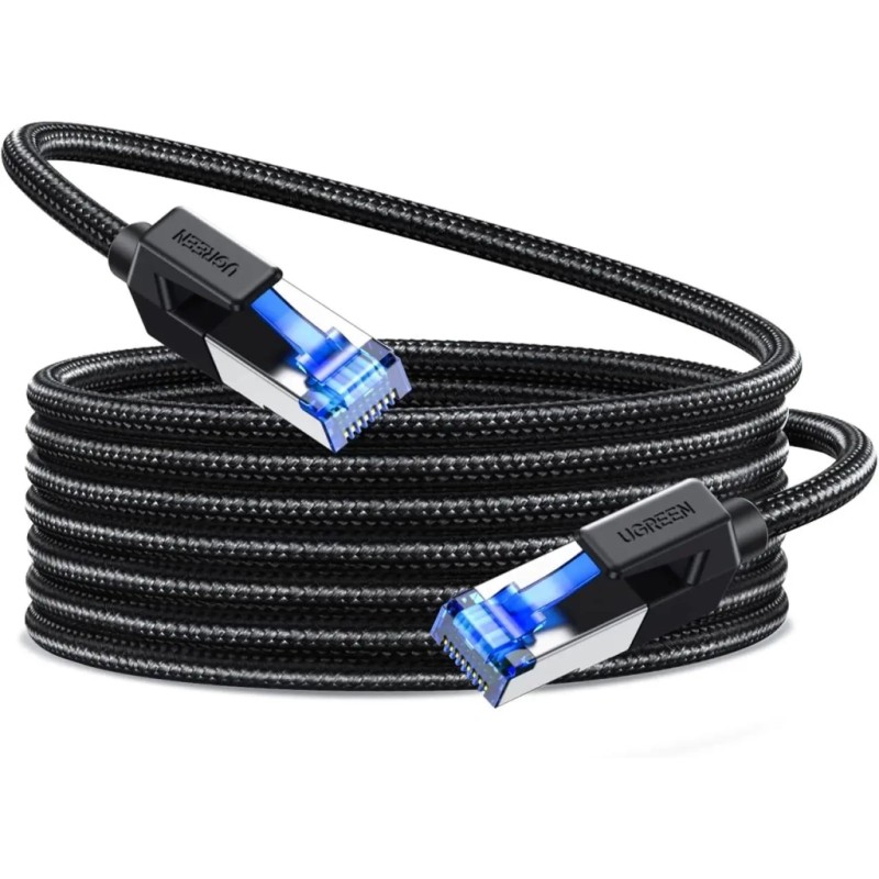 Патч-корд 3м, S/FTP cat 7 RJ-45 COPPER Ugreen (U_80432)