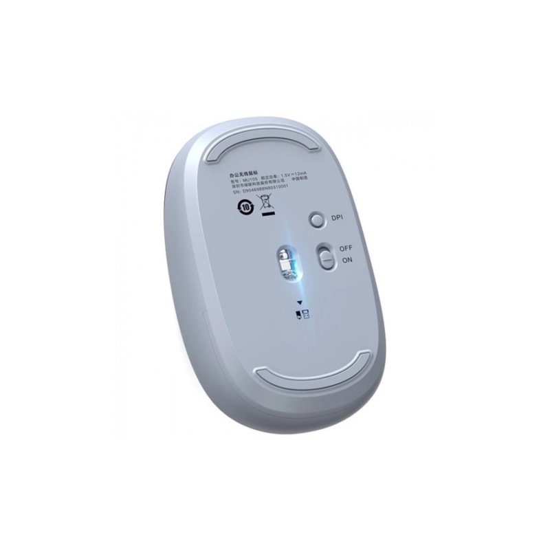 Мышка Ugreen MU105 Wireless Light Blue (90671)