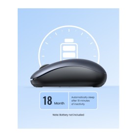 Мышка Ugreen MU105 Wireless Light Blue (90671)