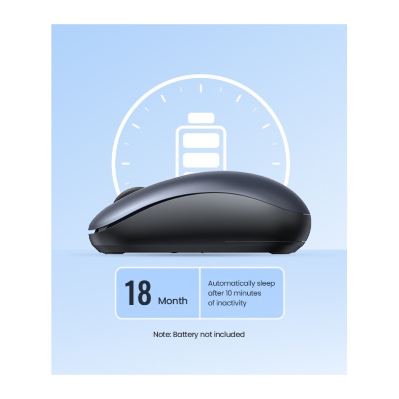 Мышка Ugreen MU105 Wireless Light Blue (90671)
