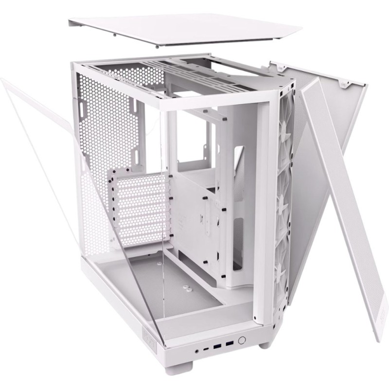 Корпус для ПК NZXT H6 Flow All white (CC-H61FW-01)