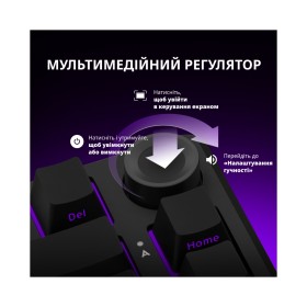 Клавіатура Lorgar KBP7075W Pro RGB Wireless/Bluetooth/USB UA Beige (LRG-KBP7075W-RT-US)