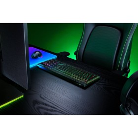 Клавіатура Razer BlackWidow V4 Low-Profile Wireless/Bluetooth/USB Orange switch UA Black