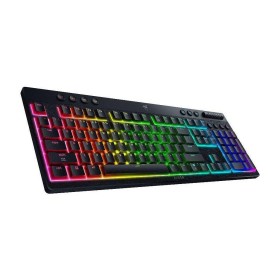 Клавіатура Razer BlackWidow V4 Low-Profile Wireless/Bluetooth/USB Orange switch UA Black