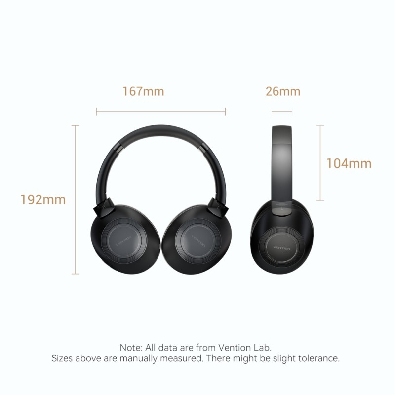 Наушники Vention S11 SoundMate Wireless Black (NBBB0)