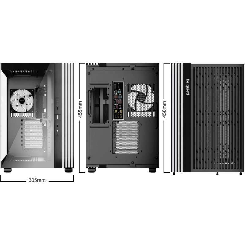 Корпус для ПК Be quiet! LIGHT BASE 600 LX черный (BGW67)