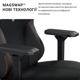 Крісло ігрове Anda Seat Kaiser 3 Fabric Size XL Grey (AD12YDC-XL-01-G-PV/F)