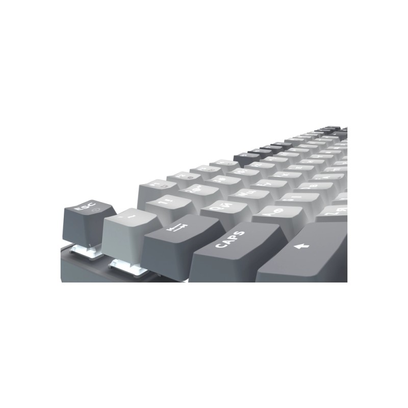 Клавіатура GamePro Genesis Metallic MK110G Outemu Red Switch USB UA Gray (MK110G)