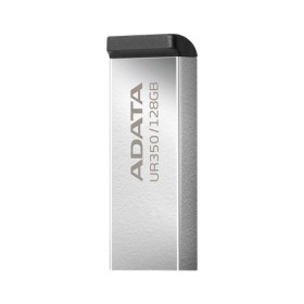 USB флеш накопичувач ADATA 128GB UR 350 Silver/Black USB 3.2 (UR350-128G-RSR/BK)