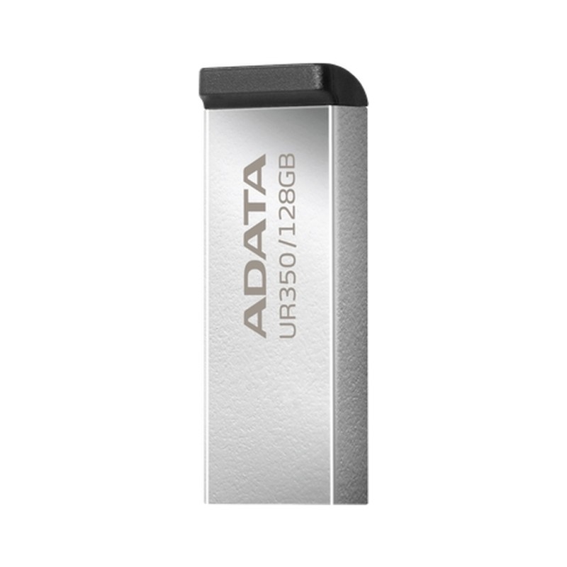 USB флеш накопичувач ADATA 128GB UR 350 Silver/Black USB 3.2 (UR350-128G-RSR/BK)