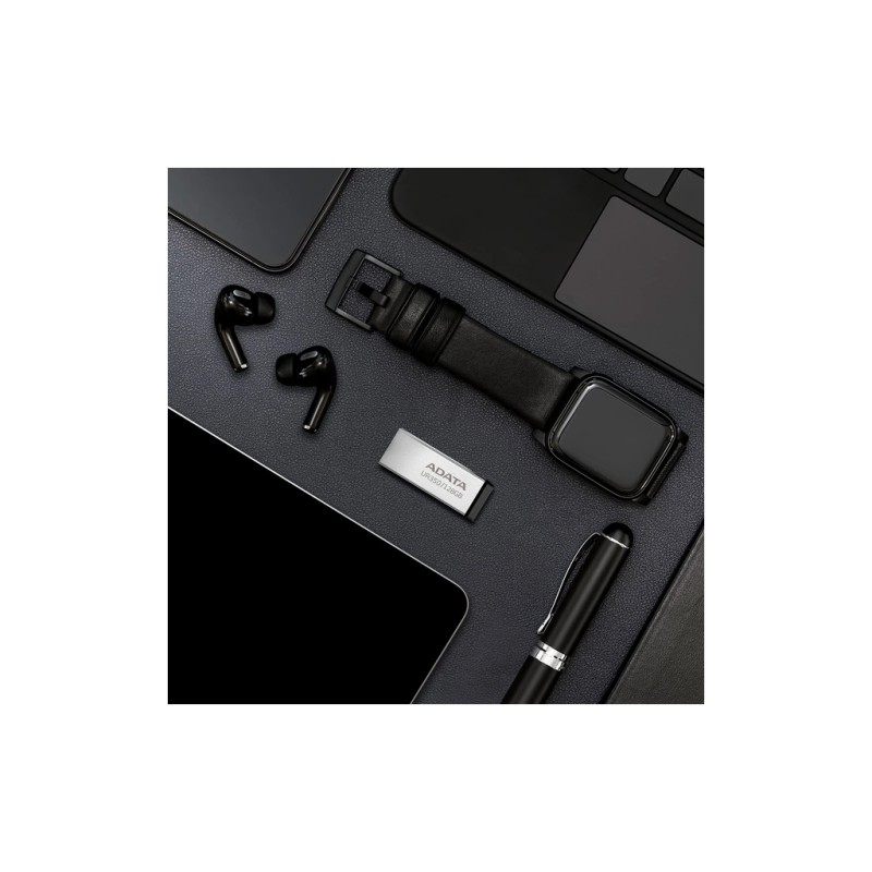 USB флеш накопичувач ADATA 128GB UR 350 Silver/Black USB 3.2 (UR350-128G-RSR/BK)