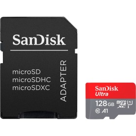 Карта пам'яті SanDisk 128GB microSD class 10 UHS-I A1 Ultra (SDSQUAB-128G-GN6IA)