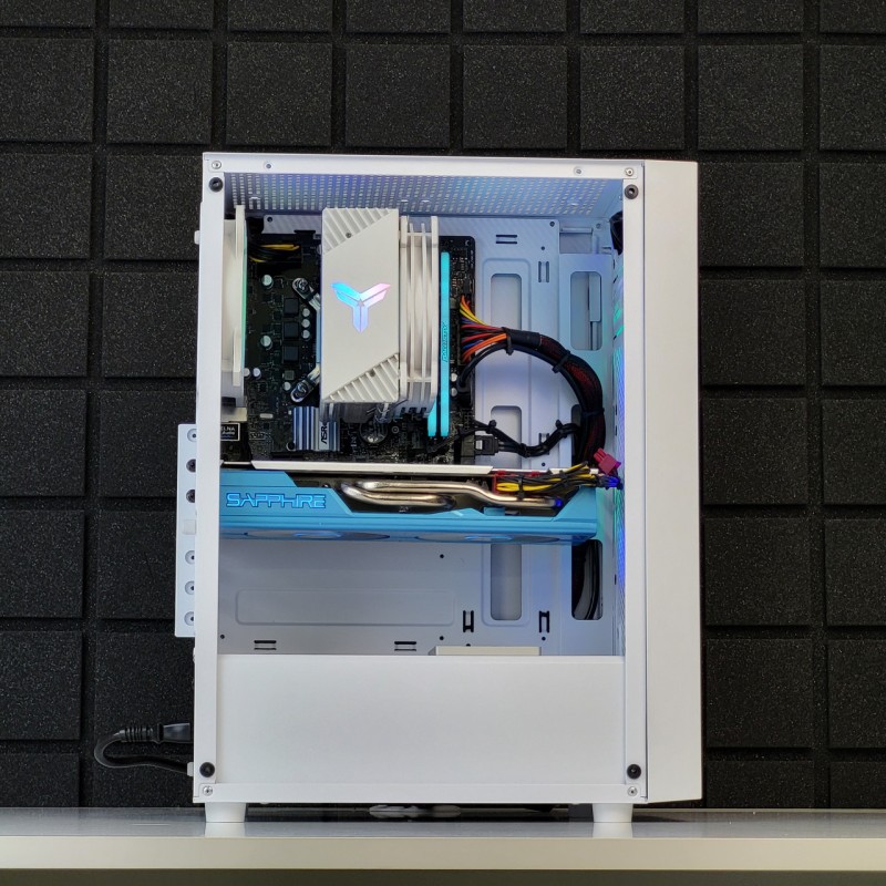 Ігровий комп'ютер Intel i5 8500 / RX 580 8GB "Snow Bars"